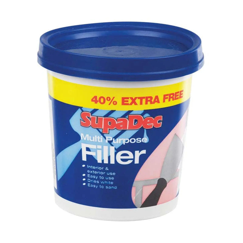 SupaDec Multi Purpose Ready Mixed Filler 600g Plus 40% Free