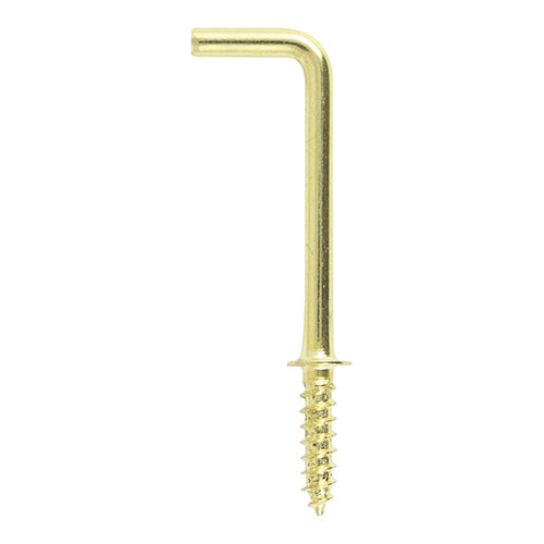 TIMCO Cup Hooks Square Electro Brass