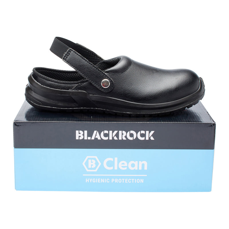 Blackrock Hygiene Clog - Black size 10