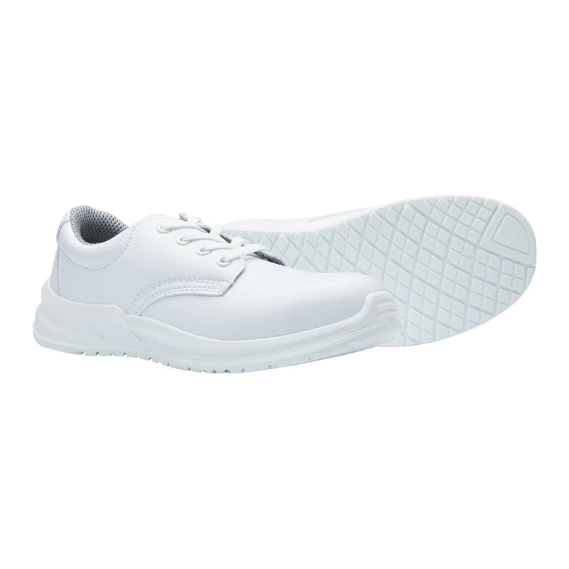 Blackrock Hygiene Lace-Up Shoe - White size 6