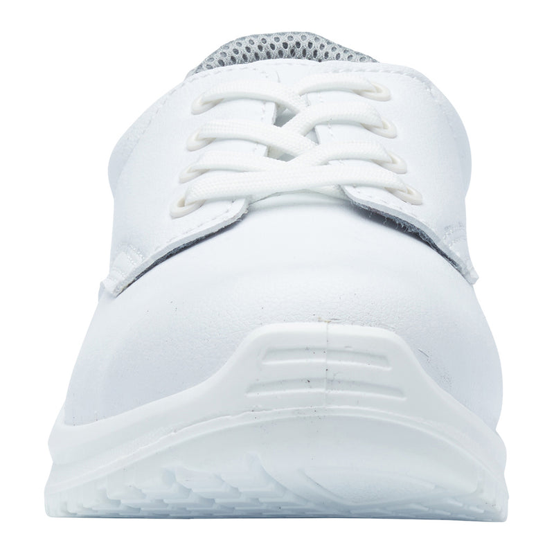 Blackrock Hygiene Lace-Up Shoe - White size 9