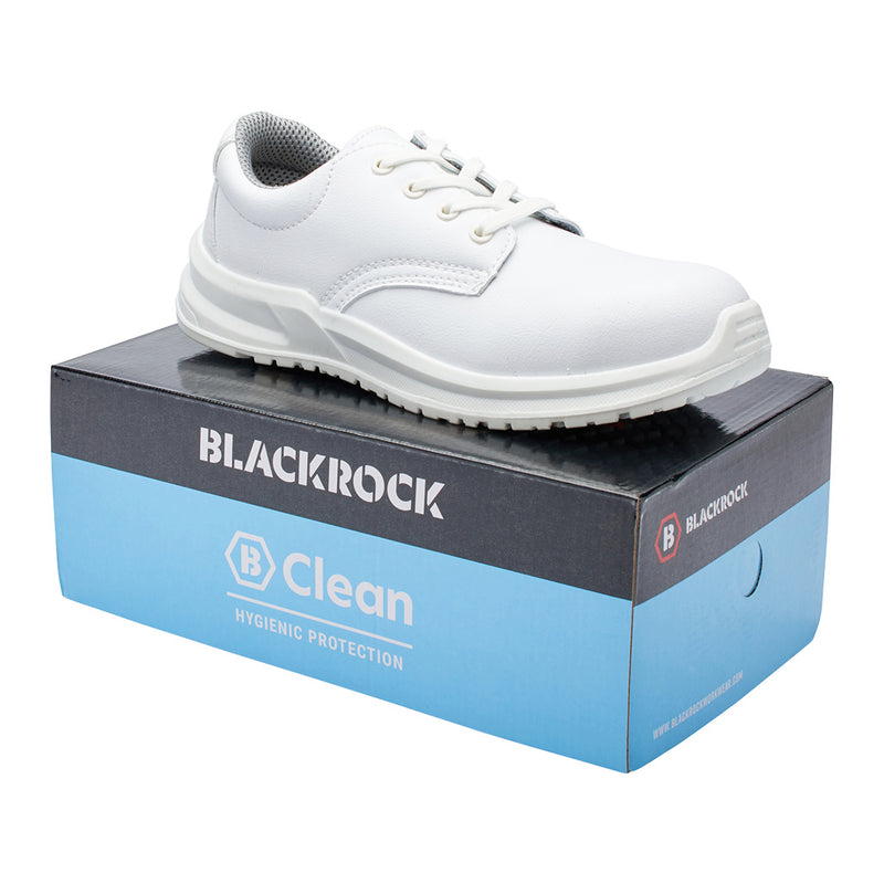 Blackrock Hygiene Lace-Up Shoe - White size 9