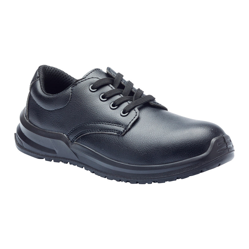 Blackrock Hygiene Lace-Up Shoe - Black size 8