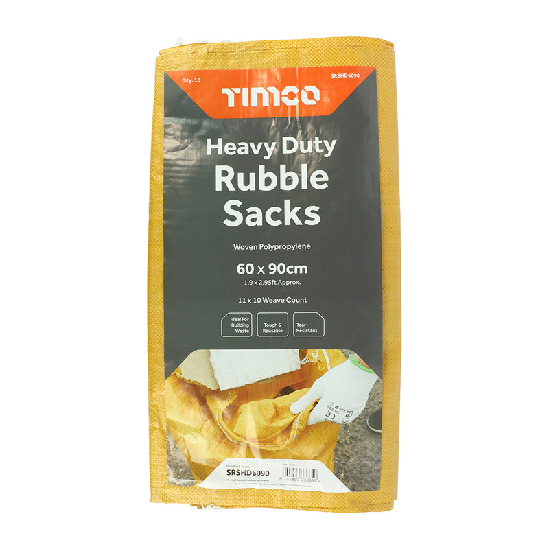TIMCO Heavy Duty Rubble Sacks