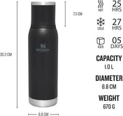 Stanley Adventure To-Go Bottle Black 1L