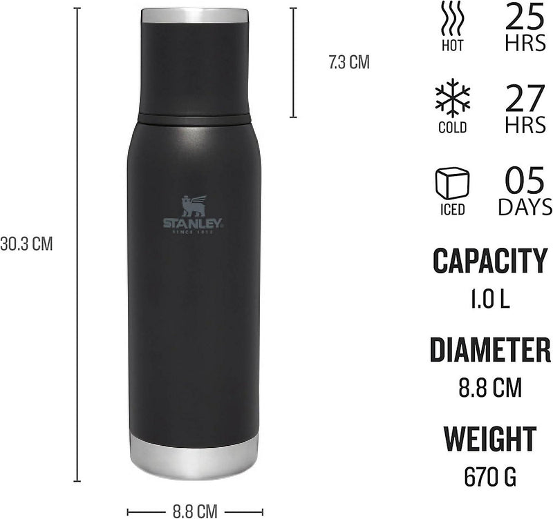Stanley Adventure To-Go Bottle Black 1L