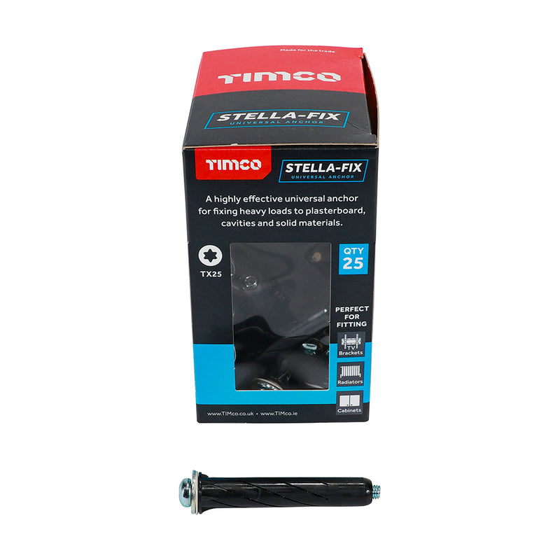 TIMCO Stella-Fix Universal Cavity & Wall Anchors — Box
