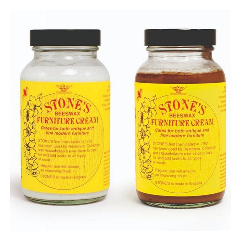 Stones Beeswax Furniture Cream Light 227ml