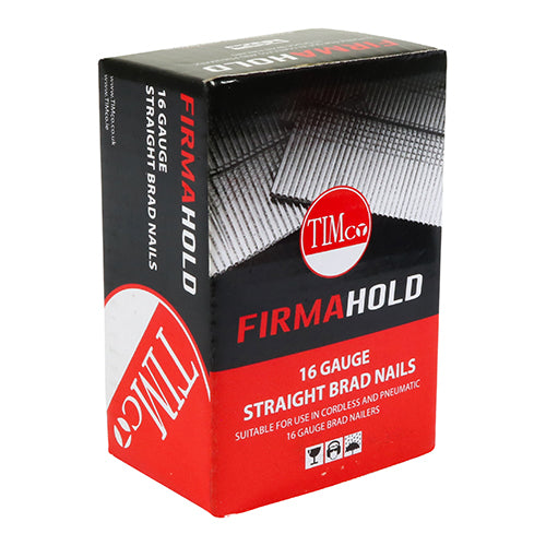 TIMCO FirmaHold Collated 16 Gauge Straight Galvanised Brad Nails - 16g x 19
