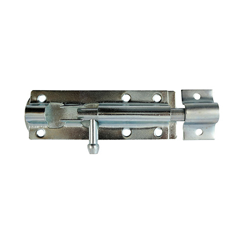 TIMCO Straight Tower Bolt Black - 10"