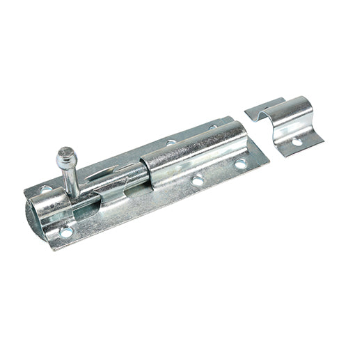 TIMCO Straight Tower Bolt Black - 10"