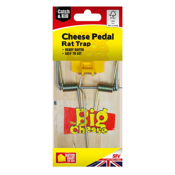 Cheese Pedal Rat Trap