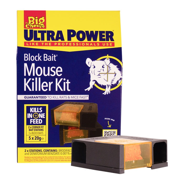 Block Bait Mouse Killer Kit
