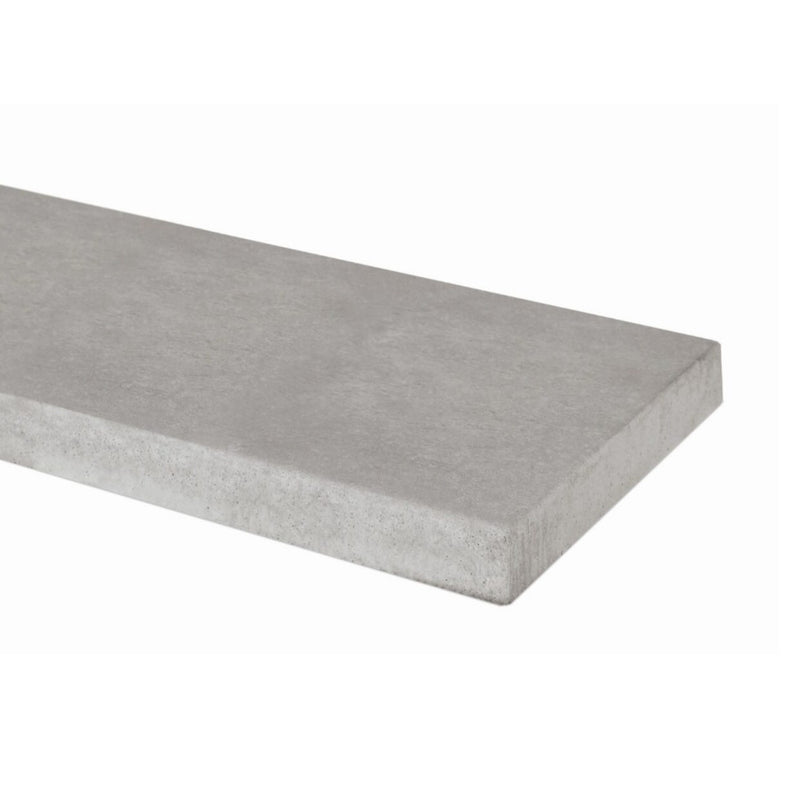 Concrete Semi Dry Recessed smooth Gravel Board 1830x305 x 50mm  (1FT)