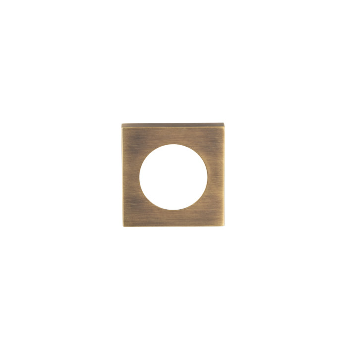 Square Szm Outer Rose Cover Pack - Antique Brass