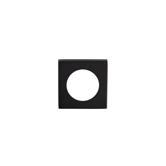 Square Szm Outer Rose Cover Pack - Matt Black