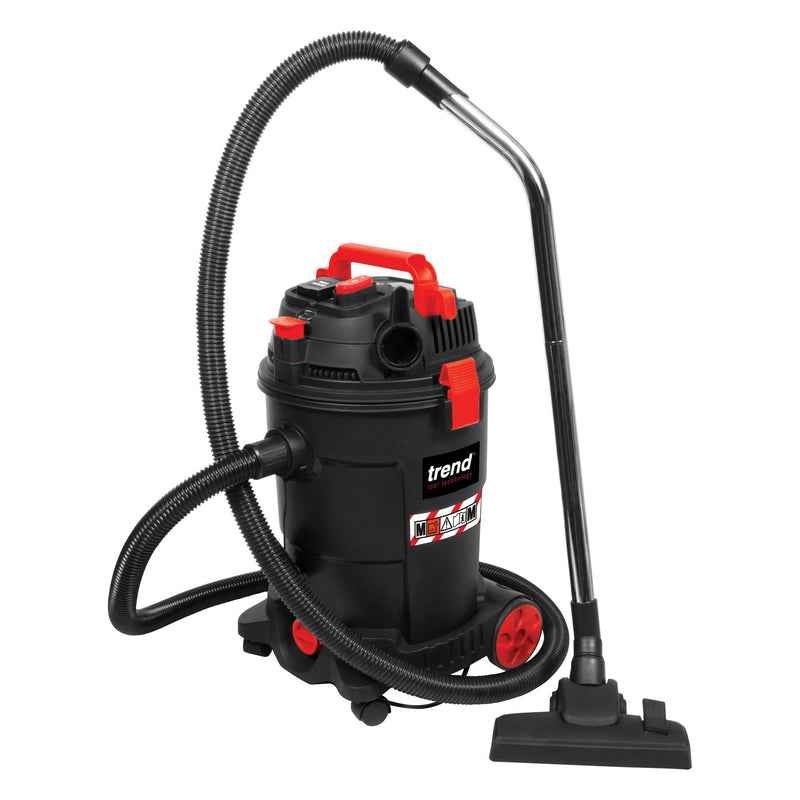 T33A/EURO - 1200W Wet & Dry M-Class Dust Extractor 230V EU