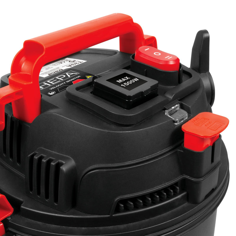 T33A/EURO - 1200W Wet & Dry M-Class Dust Extractor 230V EU