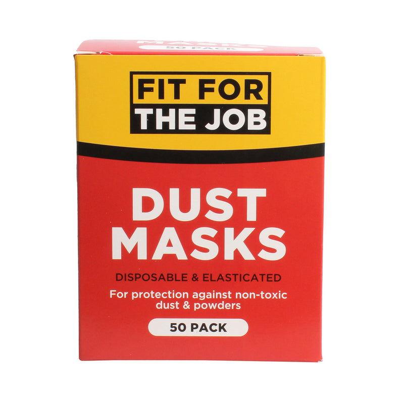 Fit For The Job Dust Masks - Box 50