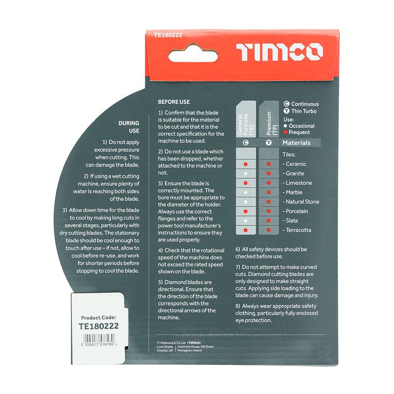 TIMCO General Purpose Tile & Ceramic Blade