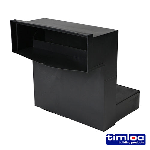 Timloc Underfloor Vent Horizontal Rear Extension - + 100mm
