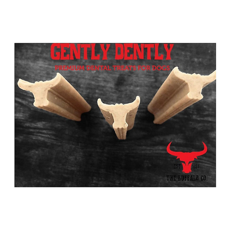 The Buffalo Co. Gently Dently Dog Treats (Chicken) - Vegan, Gluten Free - 3020
