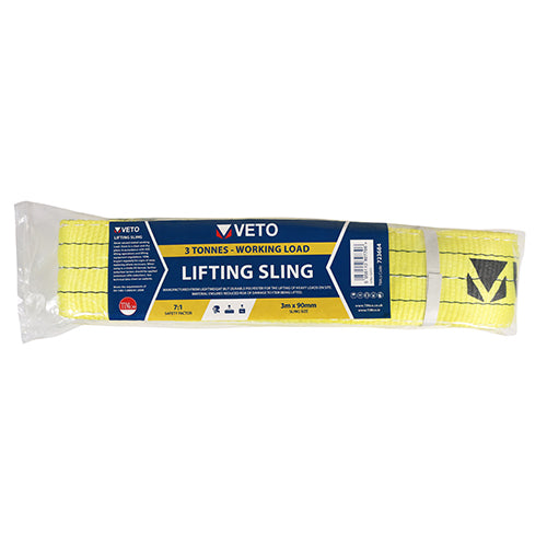 TIMCO Lifting Sling 2000 kg / 2 Tonnes - 2m x 60mm