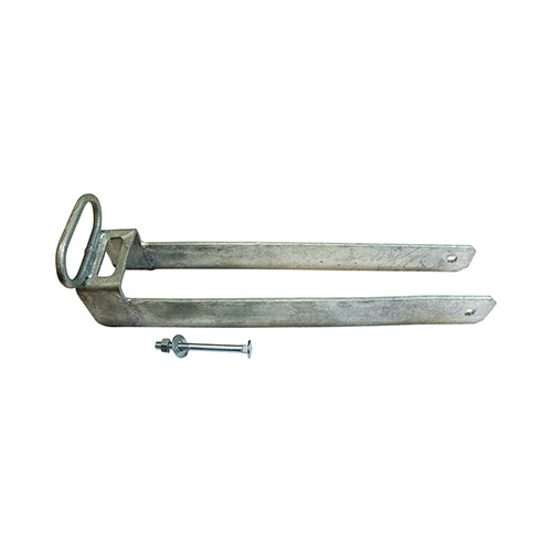 TIMCO Throw-Over Gate Loop With Lifting Handle Hot Dipped Galvanised