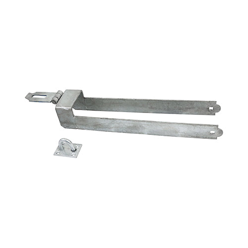 TIMCO Throw-Over Locking Gate Loop Hot Dipped Galvanised
