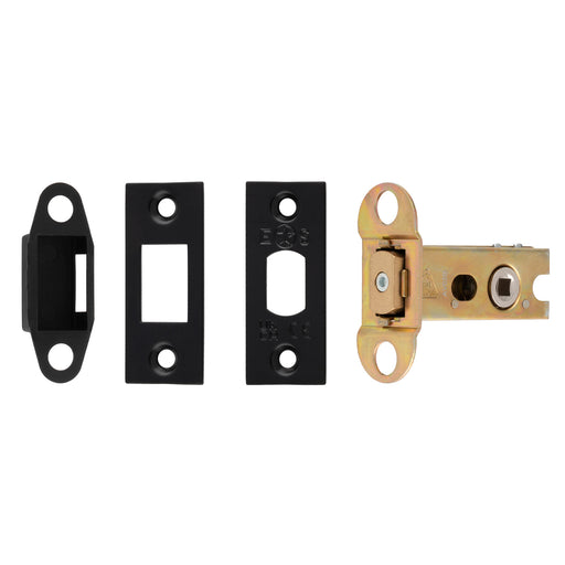 64Mm Heavy Duty Deadbolt - 5Mm Follower - Square - Matt Black