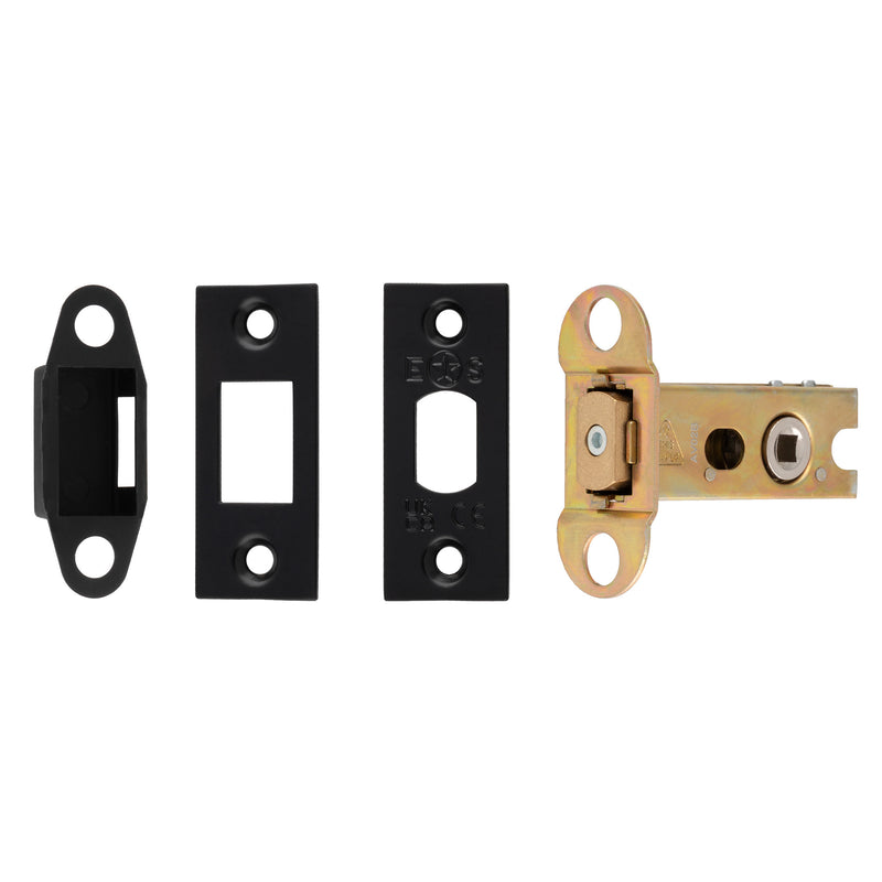 64Mm Heavy Duty Deadbolt - 5Mm Follower - Square - Matt Black