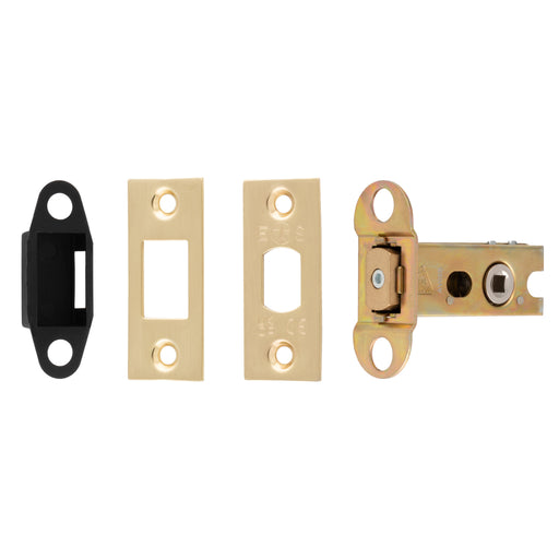 64Mm Heavy Duty Deadbolt - 5Mm Follower - Square - Satin Brass