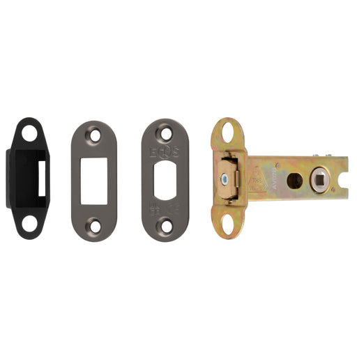 76Mm Heavy Duty Deadbolt - 5Mm Follower - Radius - Matt Bronze
