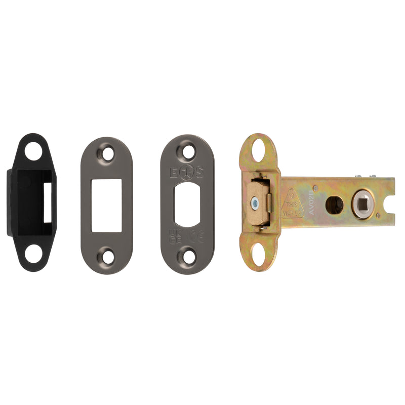 76Mm Heavy Duty Deadbolt - 5Mm Follower - Radius - Matt Bronze