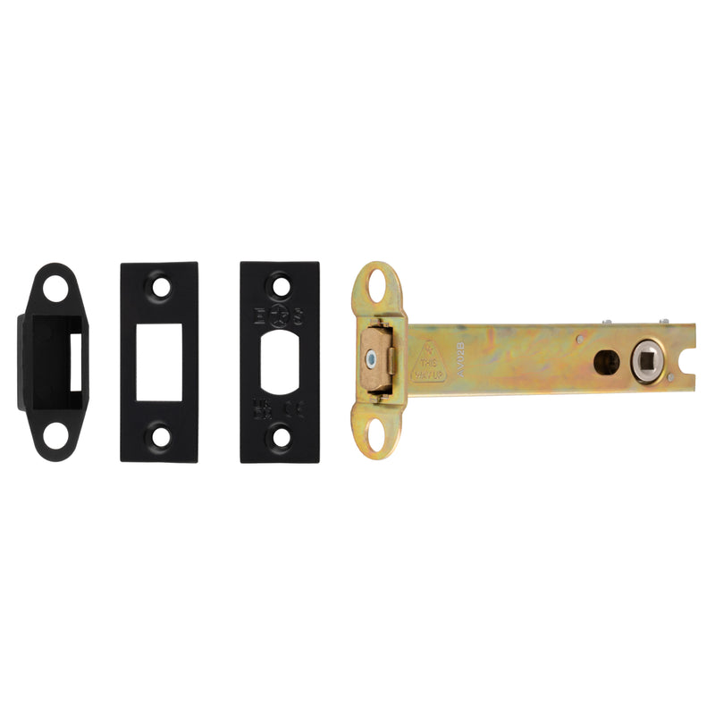 127Mm Heavy Duty Deadbolt - 5Mm Follower - Square - Matt Black