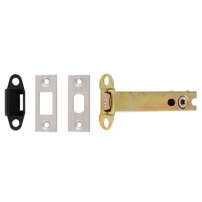 127Mm Heavy Duty Deadbolt - 5Mm Follower - Square - Satin Stainless Steel
