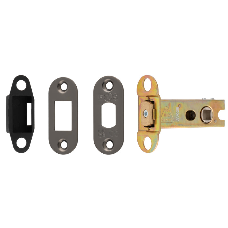 76Mm Heavy Duty Deadbolt - 8Mm Follower - Radius - Matt Bronze