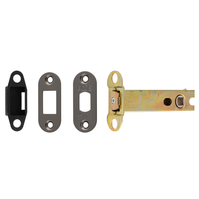 102Mm Heavy Duty Deadbolt - 8Mm Follower - Radius - Matt Bronze
