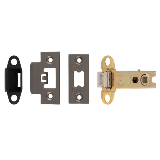 76Mm Heavy Duty Tubular Latch - 8Mm Follower - Square - Matt Bronze
