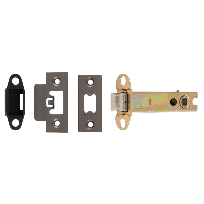 102Mm Heavy Duty Tubular Latch - 8Mm Follower - Square - Matt Bronze
