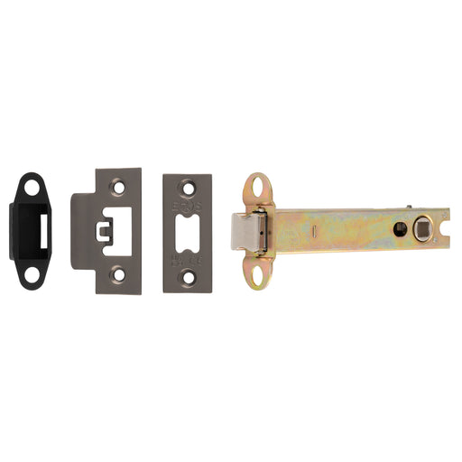 127Mm Heavy Duty Tubular Latch - 8Mm Follower - Square - Matt Bronze