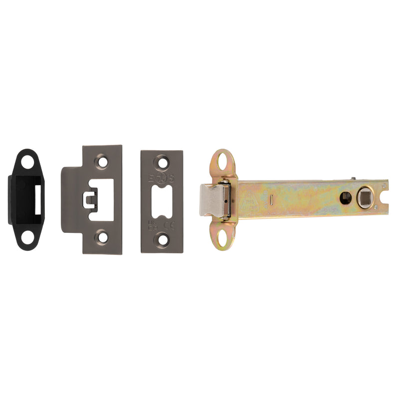 127Mm Heavy Duty Tubular Latch - 8Mm Follower - Square - Matt Bronze