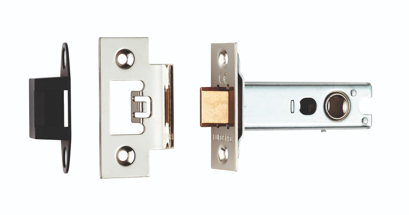 76Mm Easi - T Heavy Sprung Tubular Latch - Nickel Plated