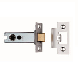 76Mm Easi - T Heavy Sprung Tubular Latch - Satin Chrome