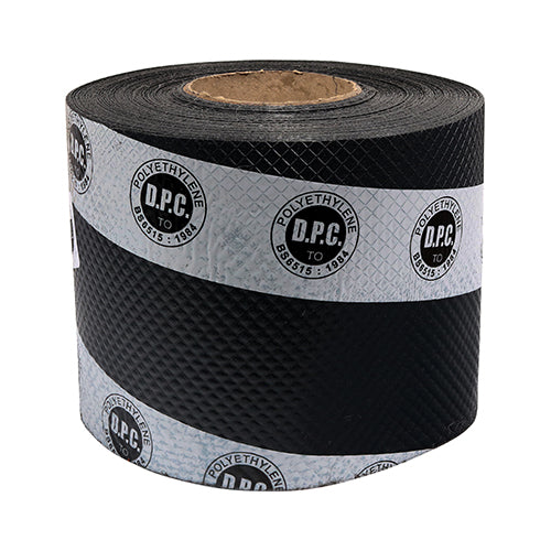 TIMCO Damp Proof Course Black - 100mm x 30m