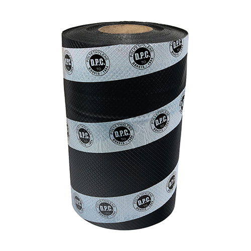TIMCO Damp Proof Course Black - 100mm x 30m