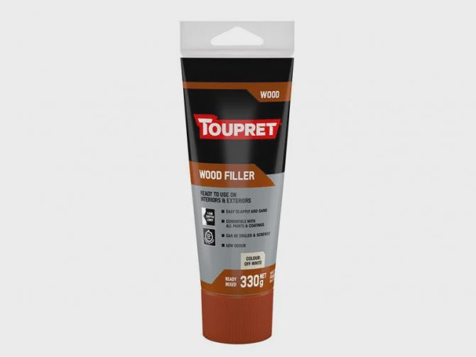 Toupret Wood Filler Tube off-White 330G