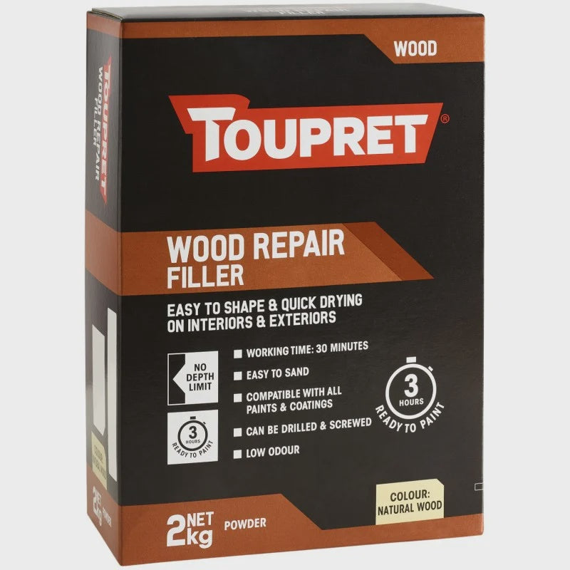 Toupret Wood Repair Filler natural 2Kg
