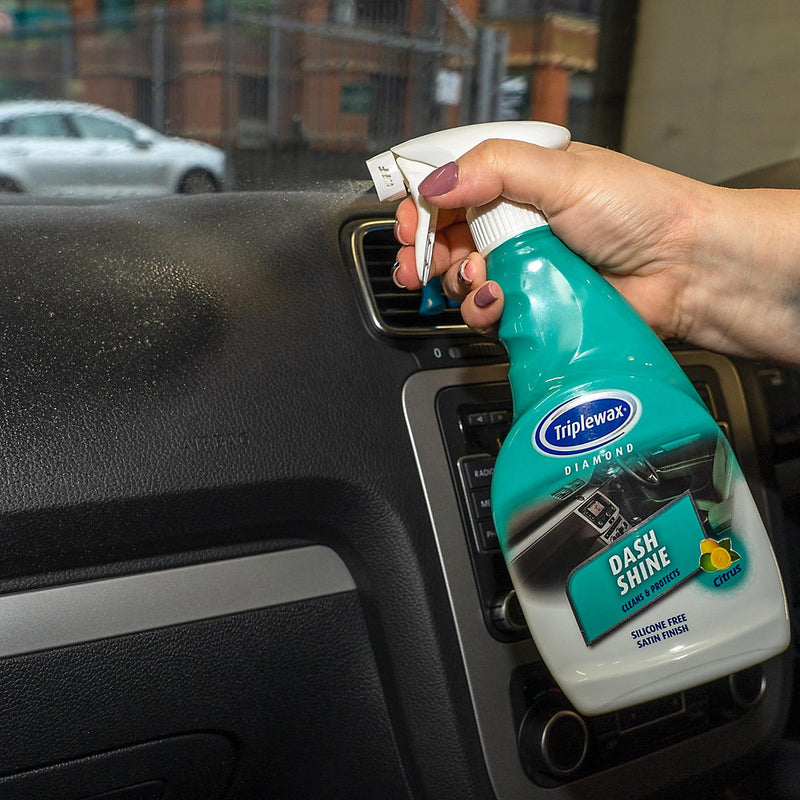 Triplewax Dash Shine 500ml - Dashboard Cleaner with Anti-Static Finish - TDS506