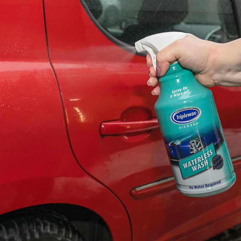 Triplewax Waterless Wash No Wax Top Up Cleaner Quick Detailer Car Caravan 1L